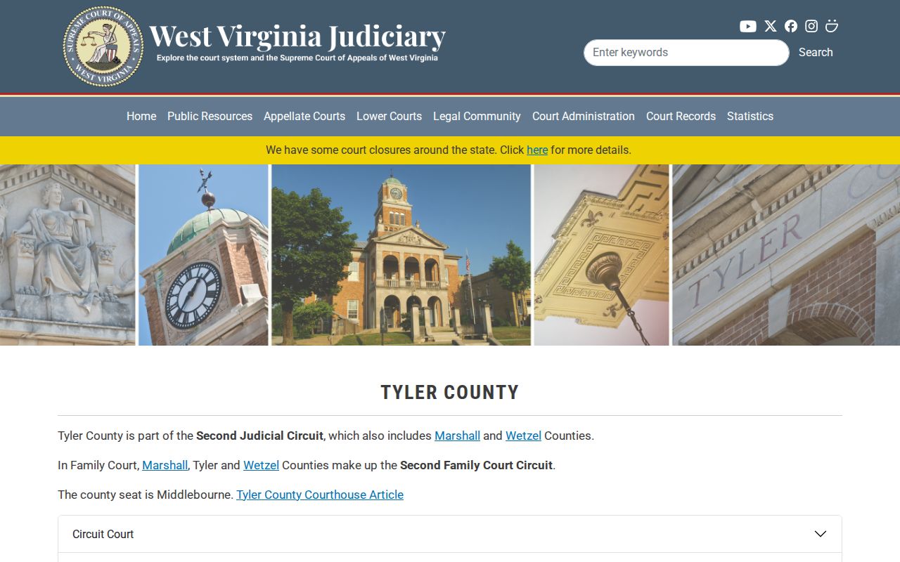 Tyler County criminal court case directory