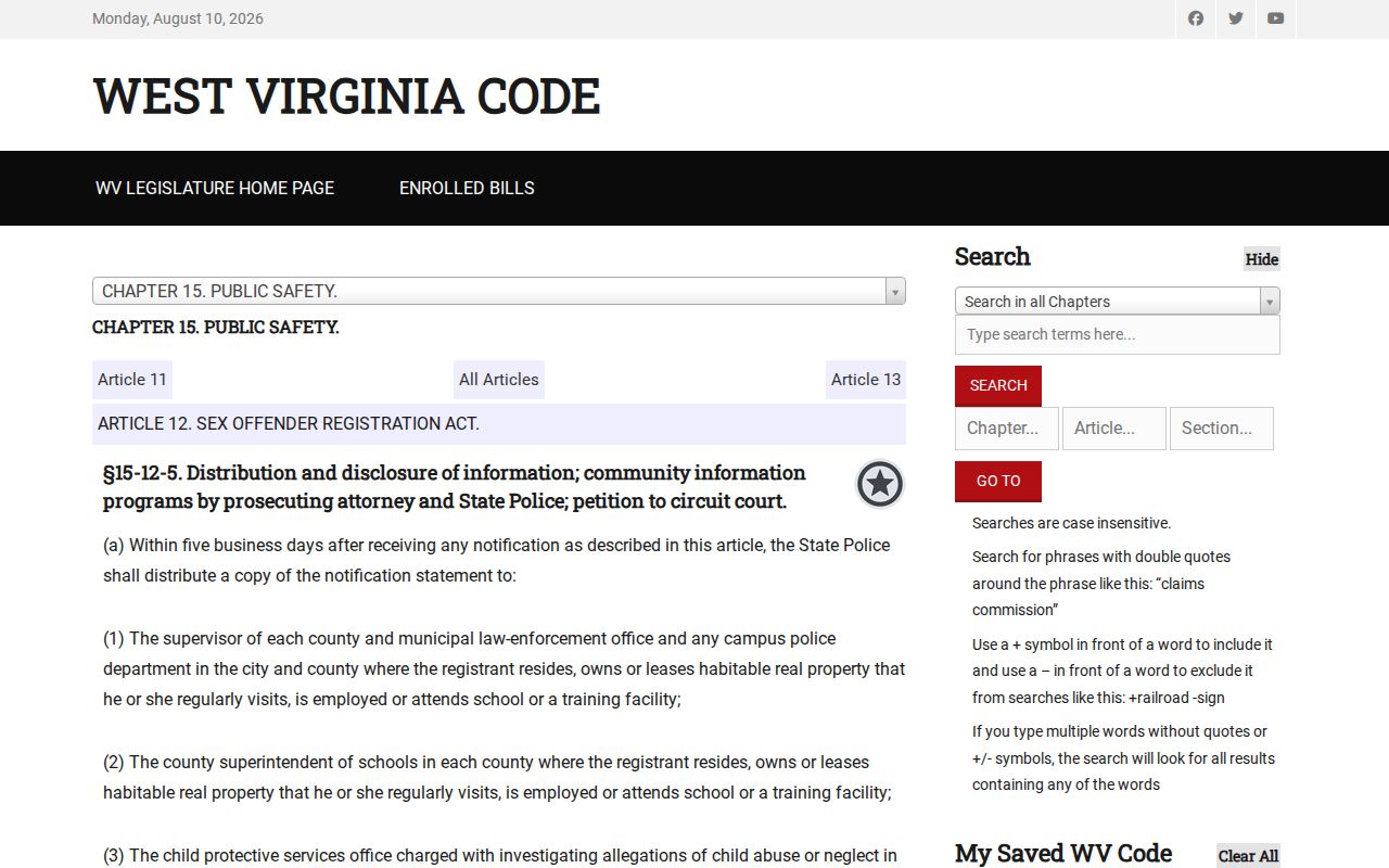 Tyler County registry disclosure and lawful use statute